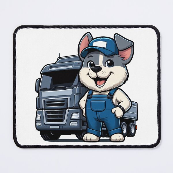 Item preview, Dog Truck Driver designed and sold by McThingummy.