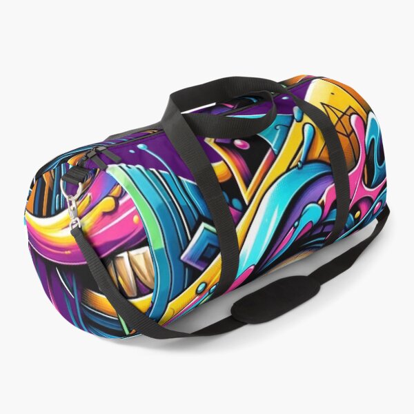 Item preview, Psychedelic Graffiti Vision Abstract Urban Face Art designed and sold by WickedAI.