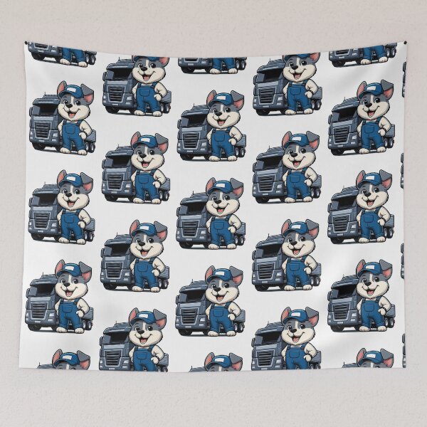 Item preview, Dog Truck Driver designed and sold by McThingummy.