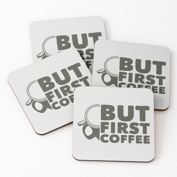 Item preview, Morning Rituals Essential - But First, Coffee Vintage Typography designed and sold by RuyaFab.