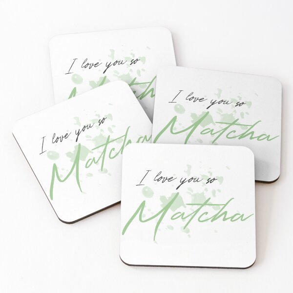 Item preview, I love you so Matcha  designed and sold by Minilosha.