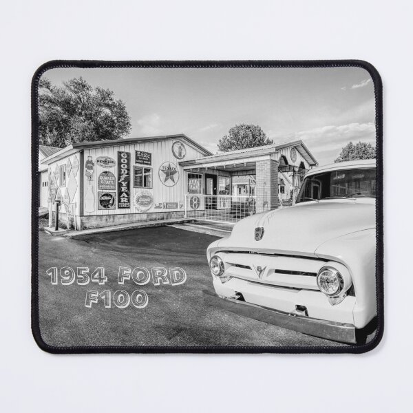 Item preview, 54 Ford F100 Truck Text Grayscale designed and sold by mljdwhite.