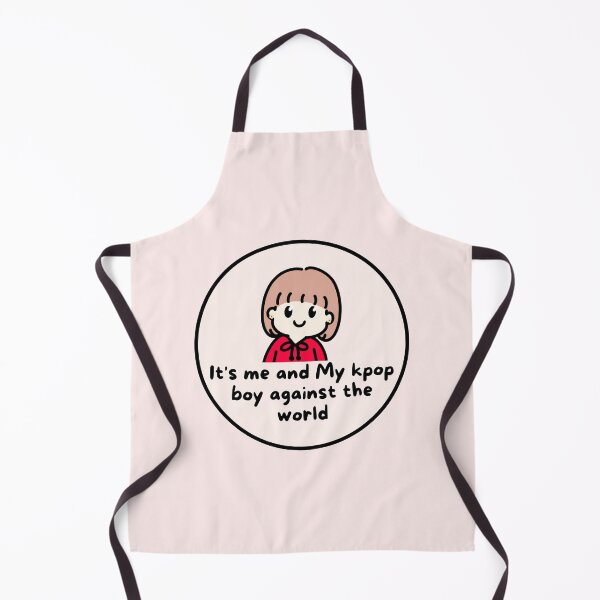 Item preview, me and my kpop boy against the world - funny kpop meme designed and sold by My Haven.