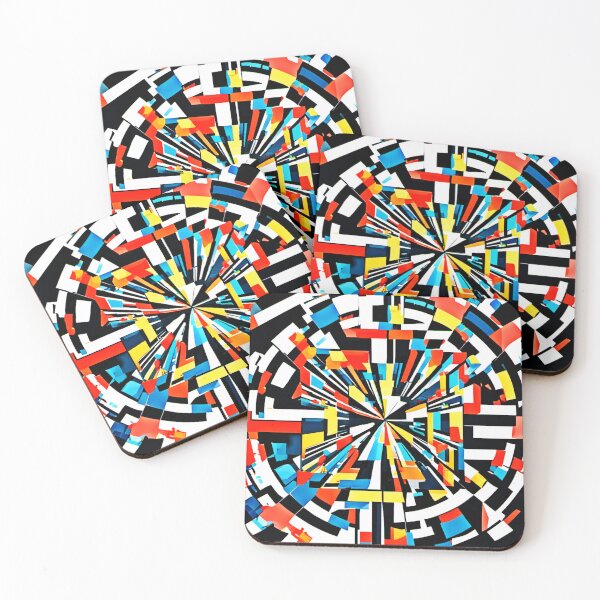 Item preview, Vivid Confusion: Abstract Pattern Art designed and sold by Health And Fitness Posts e-Store.