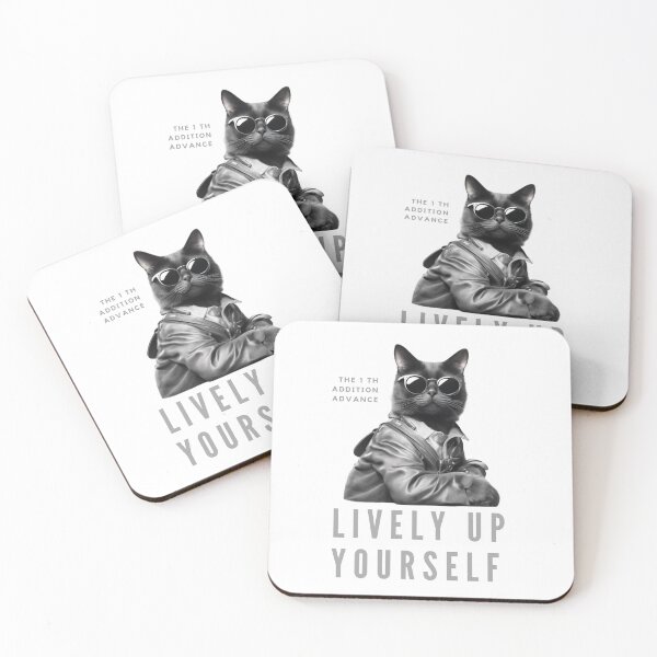 Item preview, Handsome cat, Cool cat designed and sold by ALITTLETOWN.