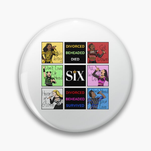 Item preview, Six The Musical Printable designed and sold by luizreinerte.