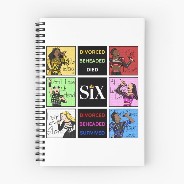 Item preview, Six The Musical Printable designed and sold by luizreinerte.