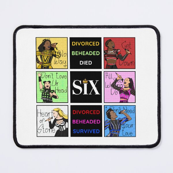 Item preview, Six The Musical Printable designed and sold by luizreinerte.