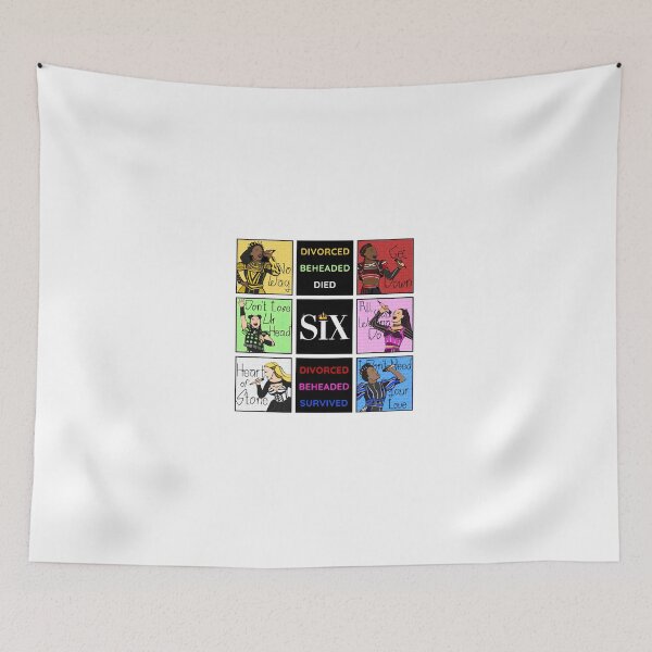 Item preview, Six The Musical Printable designed and sold by luizreinerte.