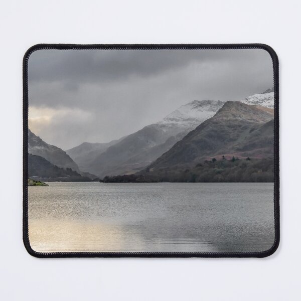Item preview, Winter at Padarn Lake Snowdonia designed and sold by AJEvans.