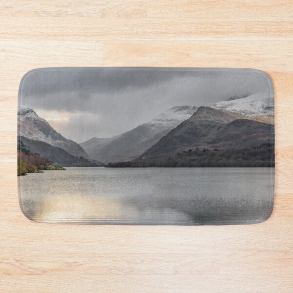 Item preview, Winter at Padarn Lake Snowdonia designed and sold by AJEvans.