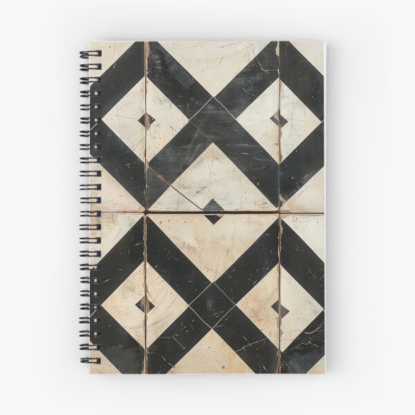 Item preview, Urban Tribal Pattern - Black And White Exfoliate Tile designed and sold by GrinGalore.