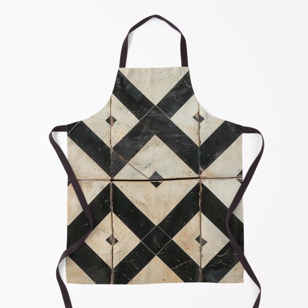 Item preview, Urban Tribal Pattern - Black And White Exfoliate Tile designed and sold by GrinGalore.