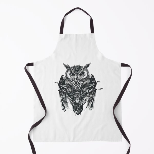 Item preview, Mechanical Guardian: Cybernetic Owl Illustration designed and sold by Chreggie.