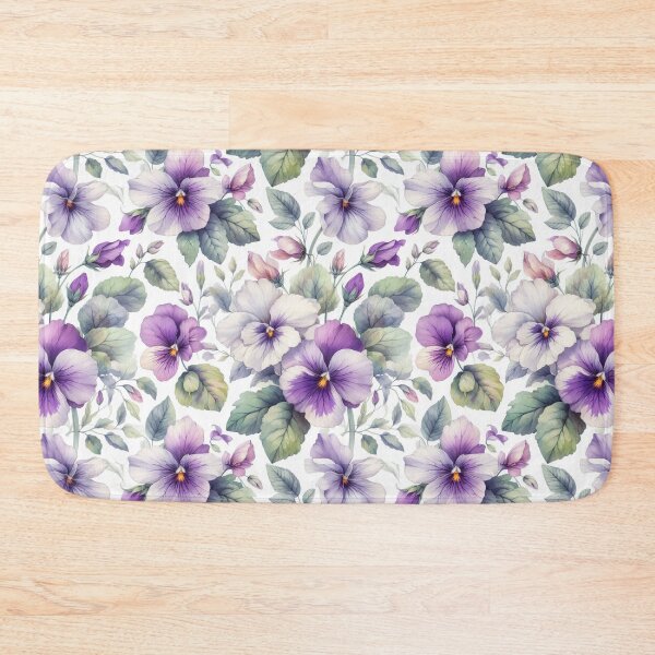 Item preview, watercolor violets bouquet designed and sold by Dominika Farkašová.