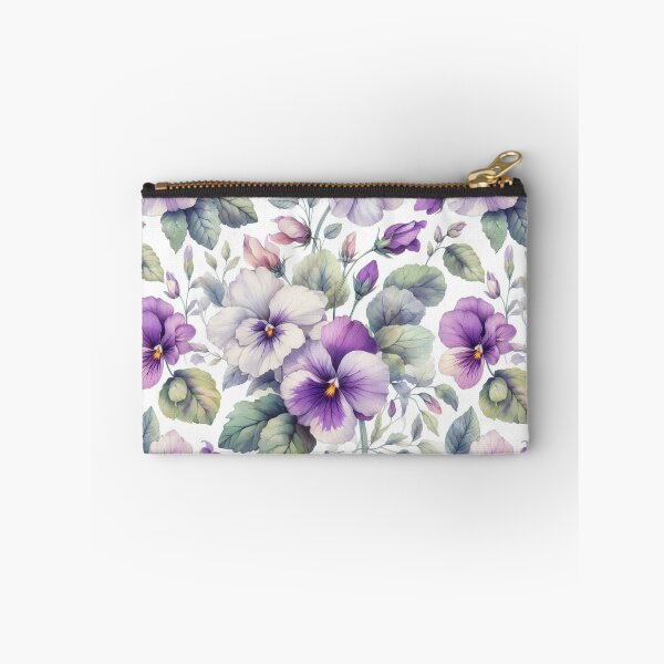 Item preview, watercolor violets bouquet designed and sold by Dominika Farkašová.