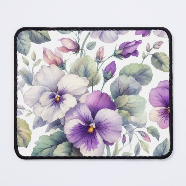 Item preview, watercolor violets bouquet designed and sold by Dominika Farkašová.