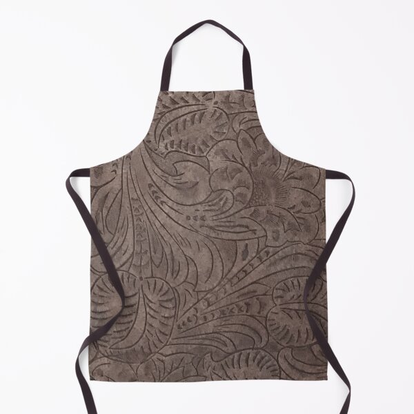 Item preview, Floral Tooled Leather Design designed and sold by ArtsyWishy.