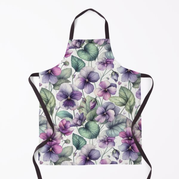 Item preview, watercolor violets wreath designed and sold by Dominika Farkašová.