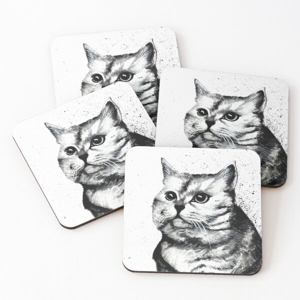 Item preview, Cat portrait  designed and sold by VikaArt.