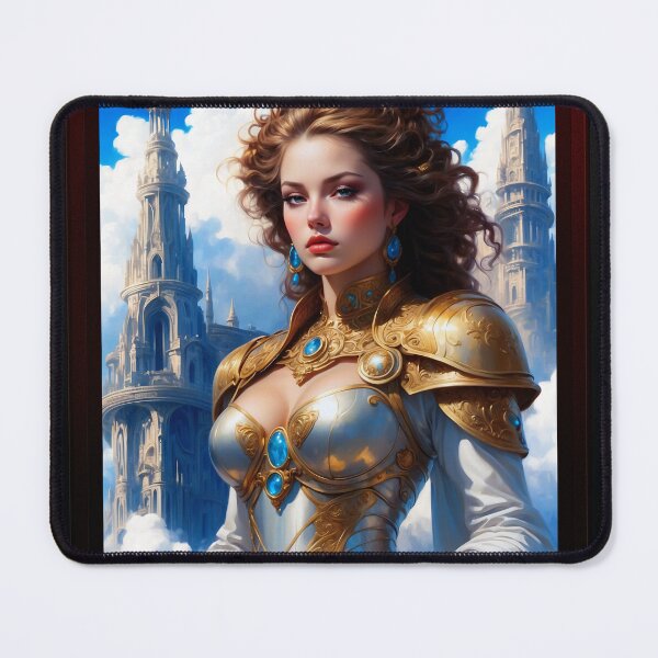 Item preview, Portrait Of Usella Beautiful AI Concept Art by Xzendor7 designed and sold by Xzendor7 Digital Art Creations.