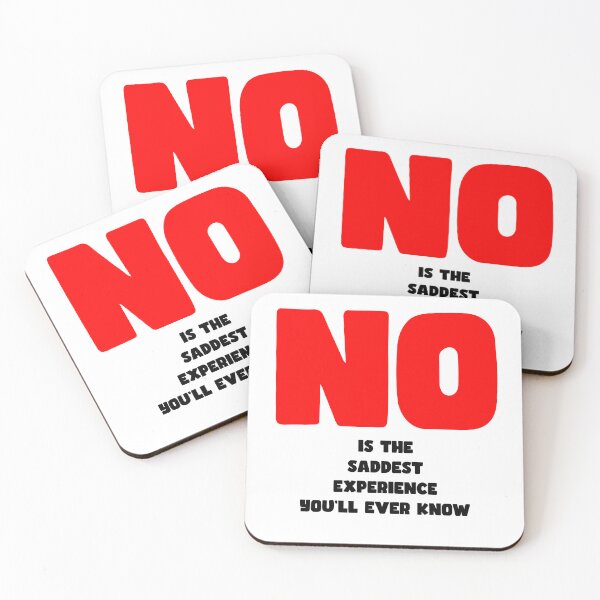 Item preview, No Is the Saddest Experience designed and sold by joshpincus.