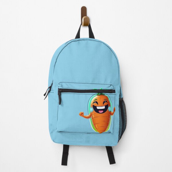 Item preview, Blue Hued Carrot Champ - Kawaii Veggie designed and sold by MerchshopNL.