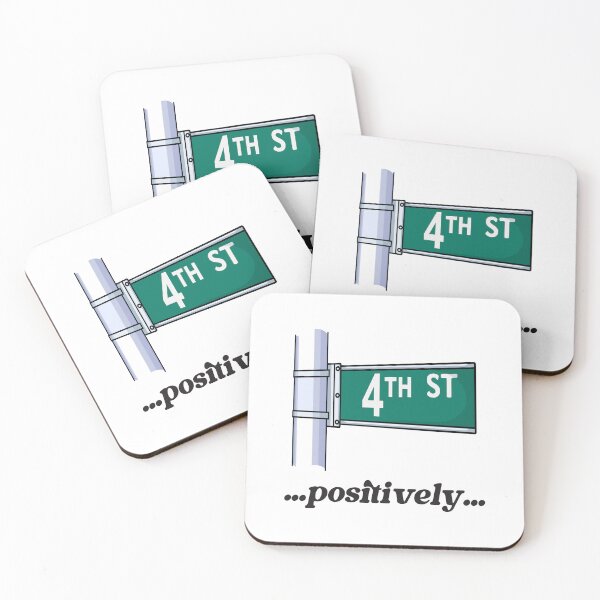Item preview, Positively 4th Street sign designed and sold by joshpincus.