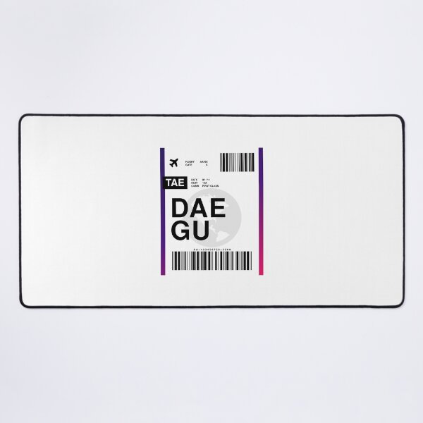Item preview, Daegu Boarding Pass designed and sold by RabbitK.