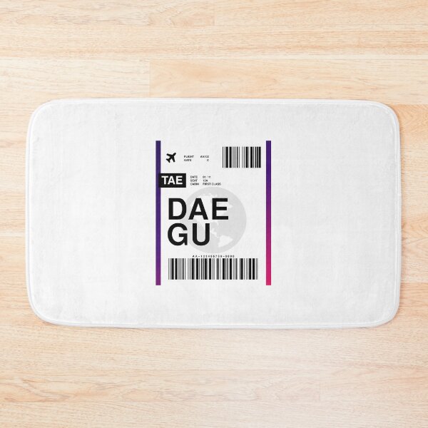 Item preview, Daegu Boarding Pass designed and sold by RabbitK.