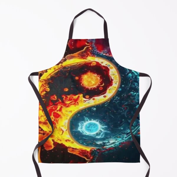 Item preview, The balance between fire and water: an art of duality and harmony. ?? designed and sold by TroviTutto.