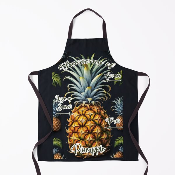 Item preview, Funny Anatomy Of Realistic Pineapple designed and sold by fatydesignspace.