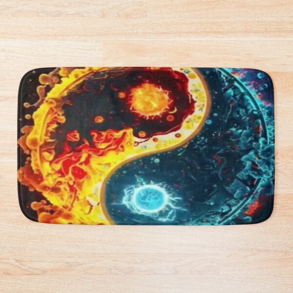 Item preview, The balance between fire and water: an art of duality and harmony. ?? designed and sold by TroviTutto.