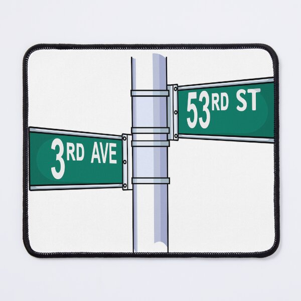Item preview, 53rd and 3rd Street signs designed and sold by joshpincus.