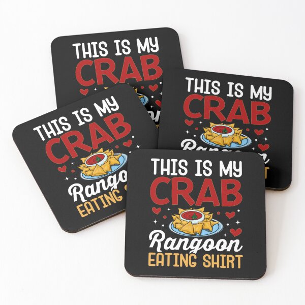 Item preview, This is my Crab Rangoon Eating Shirt Funny Chinese Food designed and sold by murad2020.