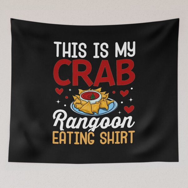 Item preview, This is my Crab Rangoon Eating Shirt Funny Chinese Food designed and sold by murad2020.