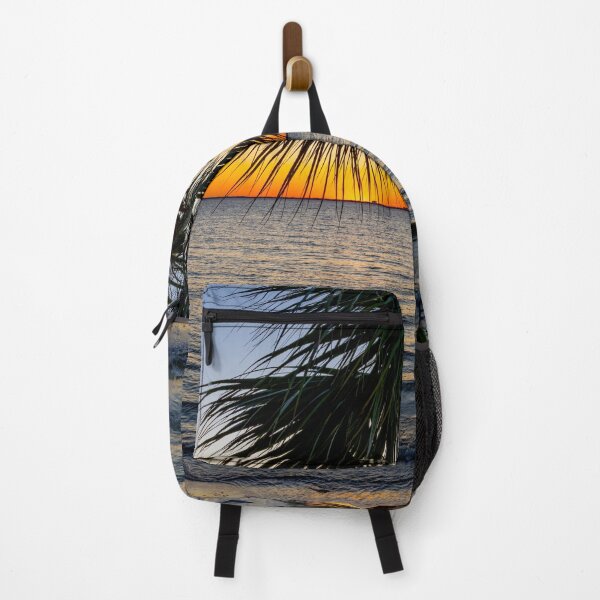 Item preview, Gulf Breeze Palm Tree And Sailboat Sunset designed and sold by mljdwhite.