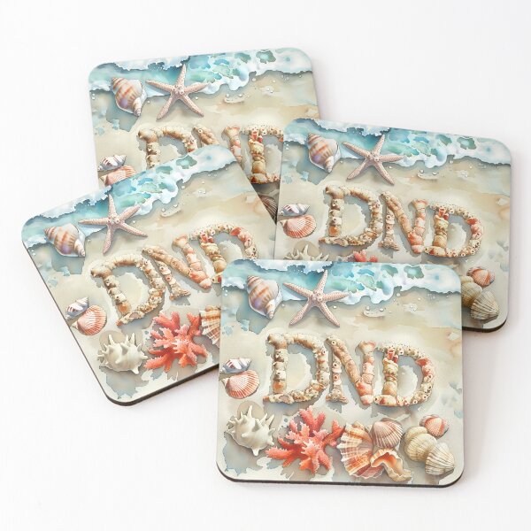 Item preview, Beachside 'DND' - Seashells Spell Out 'Do Not Disturb' for Ultimate Relaxation Vibes designed and sold by David Balzen.