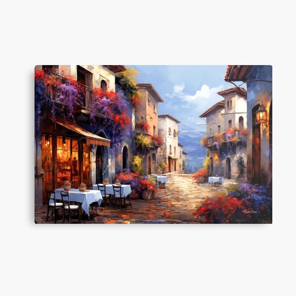 Sunset in Holland. Metal Print