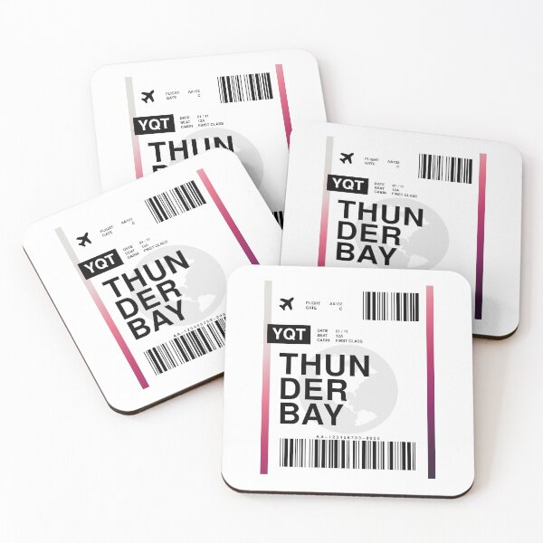 Item preview, Thunder Bay Boarding Pass designed and sold by RabbitK.