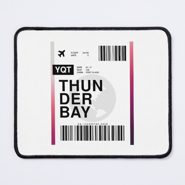 Item preview, Thunder Bay Boarding Pass designed and sold by RabbitK.