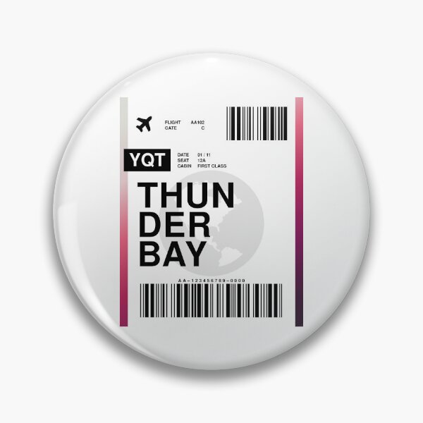 Item preview, Thunder Bay Boarding Pass designed and sold by RabbitK.