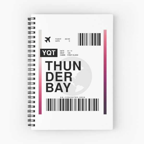 Item preview, Thunder Bay Boarding Pass designed and sold by RabbitK.