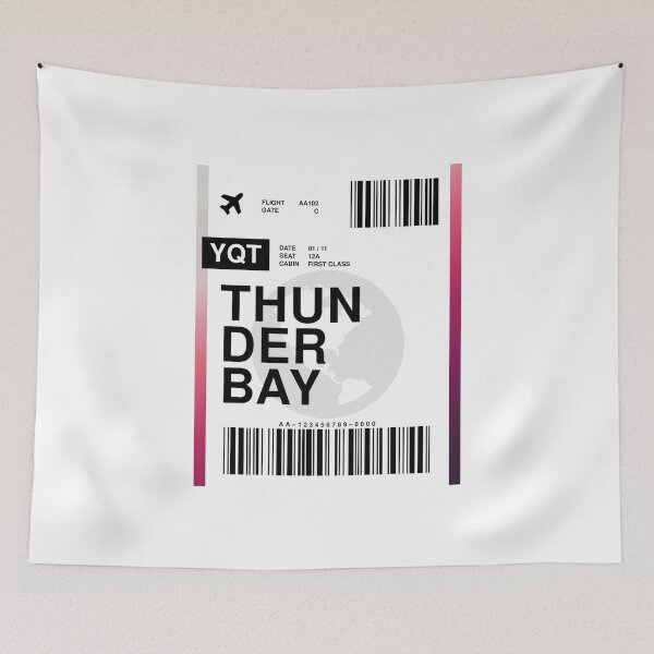Item preview, Thunder Bay Boarding Pass designed and sold by RabbitK.