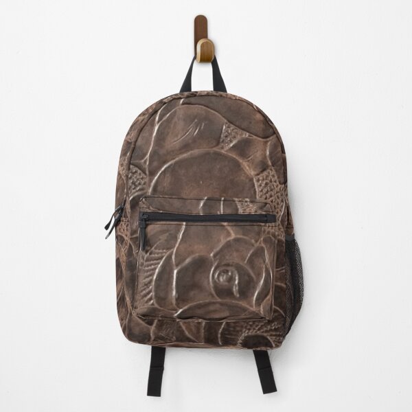 Item preview, Light Brown Tooled Floral Leather Design designed and sold by ArtsyWishy.