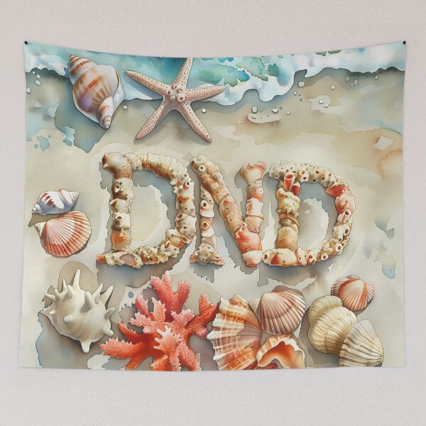 Item preview, Beachside 'DND' - Seashells Spell Out 'Do Not Disturb' for Ultimate Relaxation Vibes designed and sold by David Balzen.