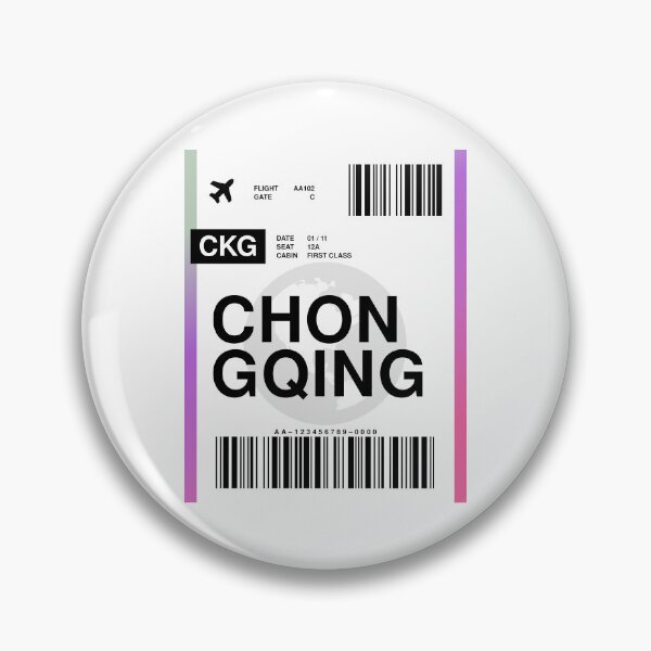 Item preview, Chongqing Boarding Pass designed and sold by RabbitK.