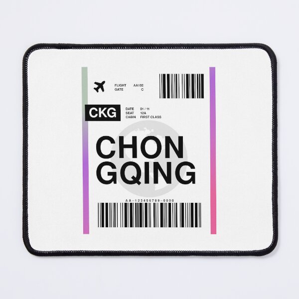 Item preview, Chongqing Boarding Pass designed and sold by RabbitK.
