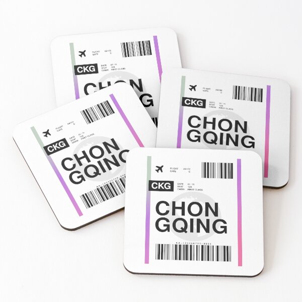 Item preview, Chongqing Boarding Pass designed and sold by RabbitK.