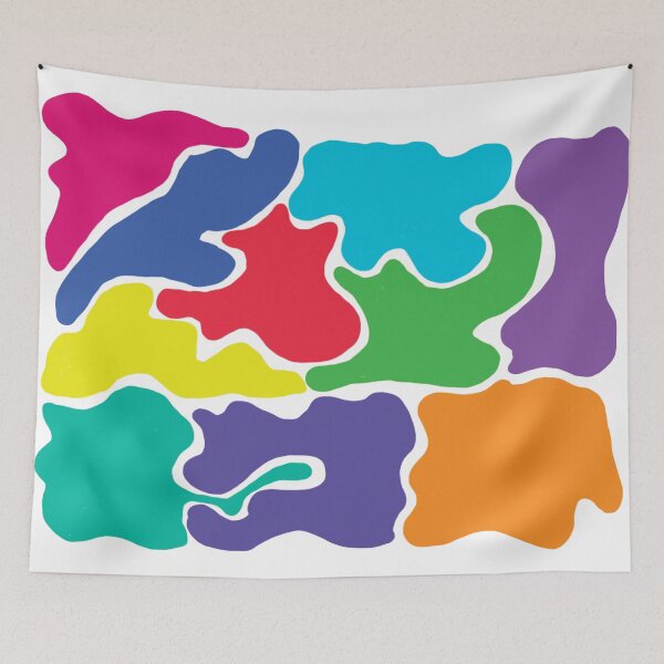 Item preview, Bright Coloured Shapes designed and sold by pamelacuddihy.